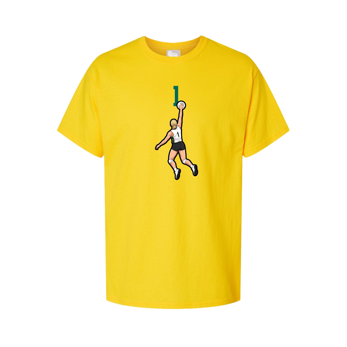 Tee — Number Top in Gold