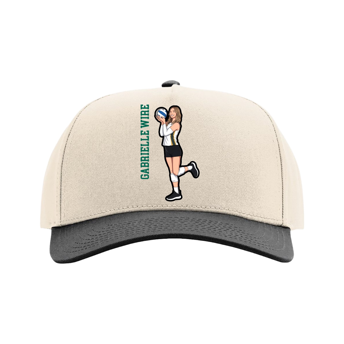 Full Fabric Five-Panel Champ Cap