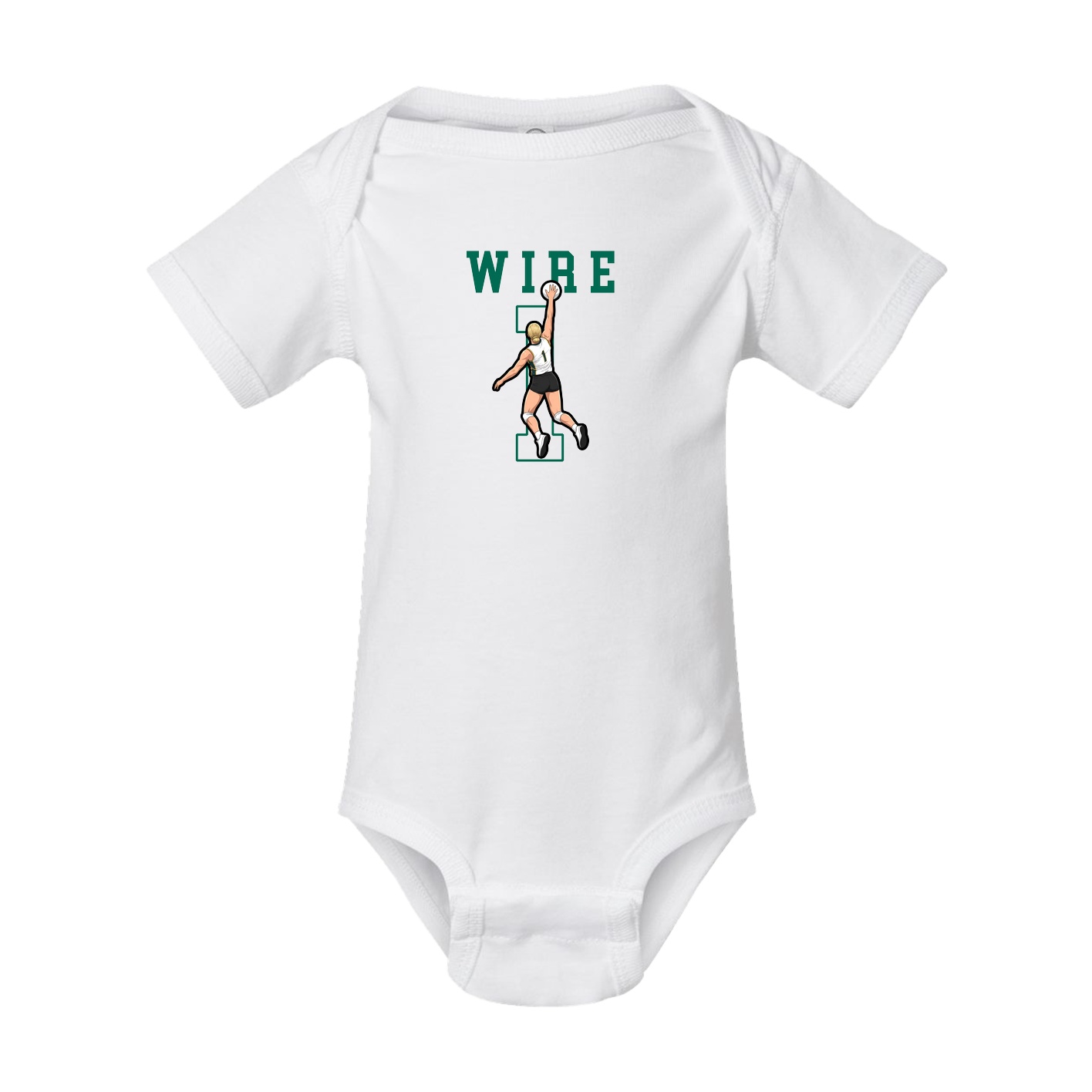 Baby Onesie — Shirsey in White