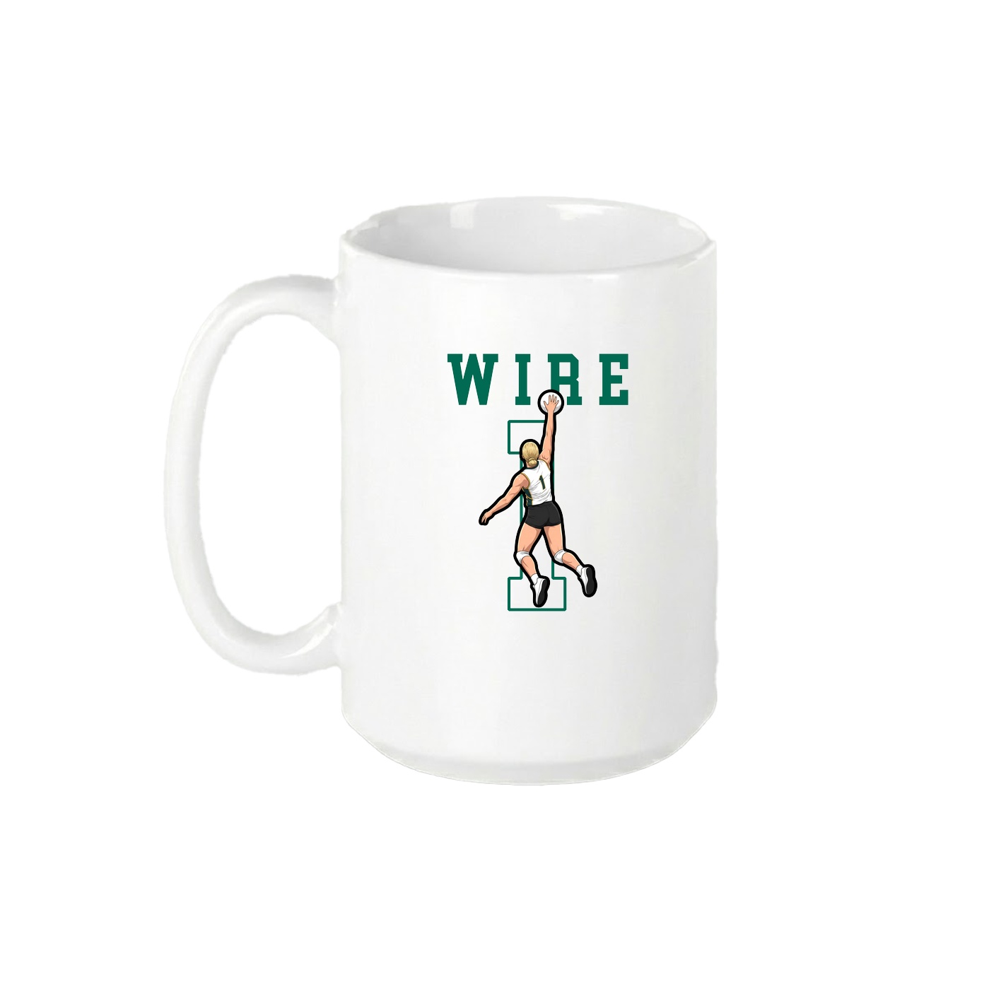 15oz Coffee Mug — Shirsey in White