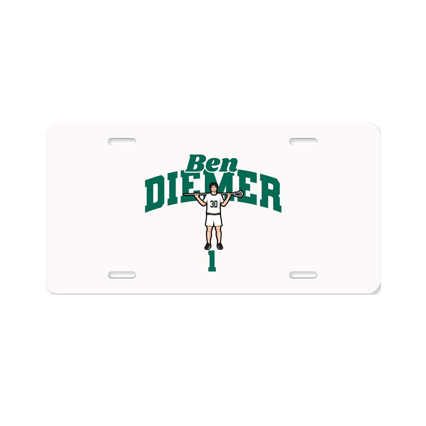 License Plate — Signature Arch in Classic