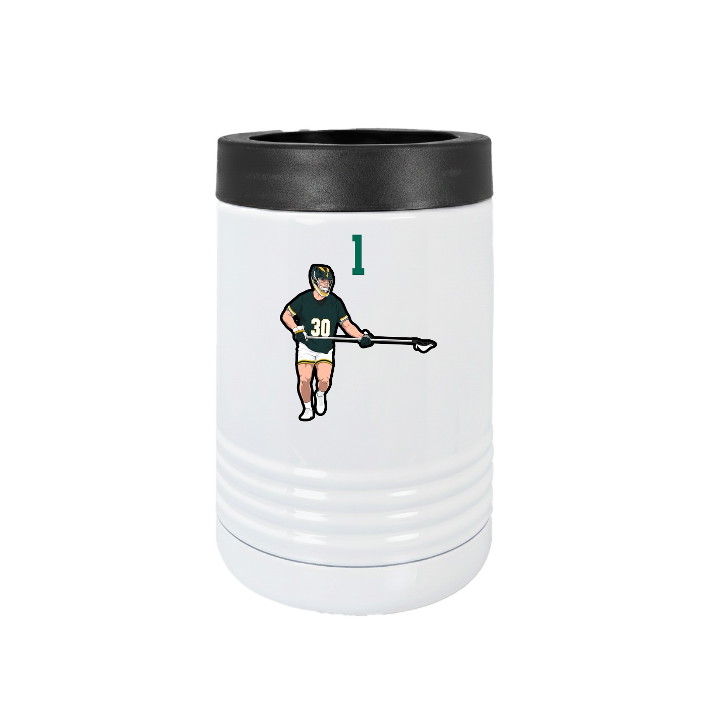 Beverage Holder — Number Top in White