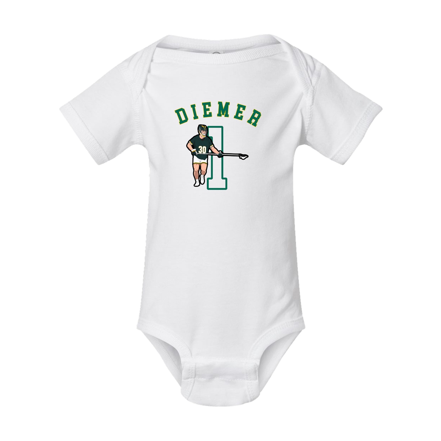 Baby Onesie — Shirsey Arch in White