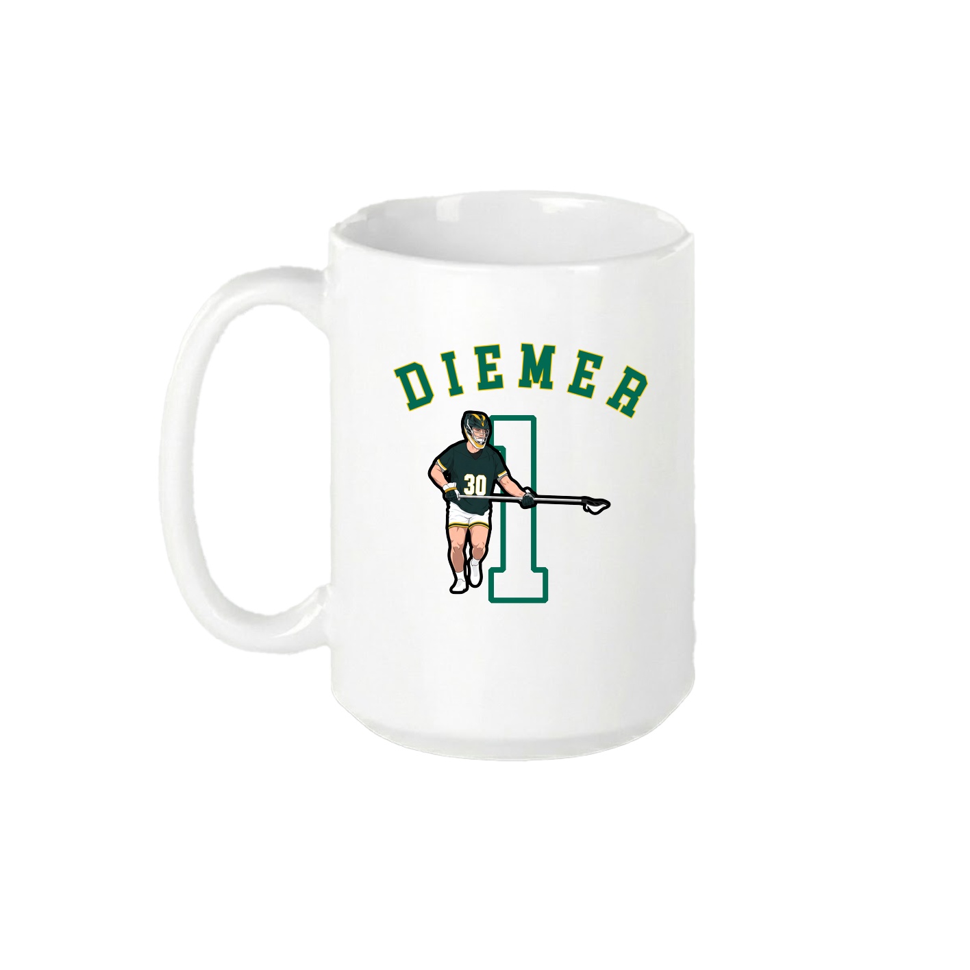 15oz Coffee Mug — Shirsey Arch in White