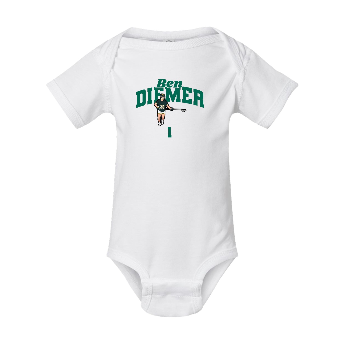 Baby Onesie — Signature Arch in White