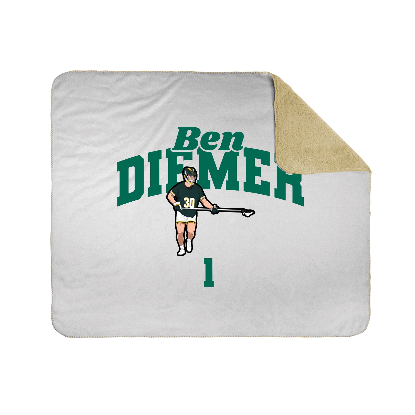 Throw Blanket — Signature Arch in White