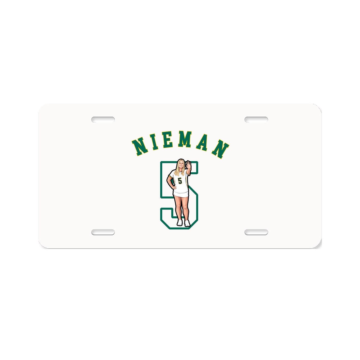 License Plate — Shirsey Arch in Classic