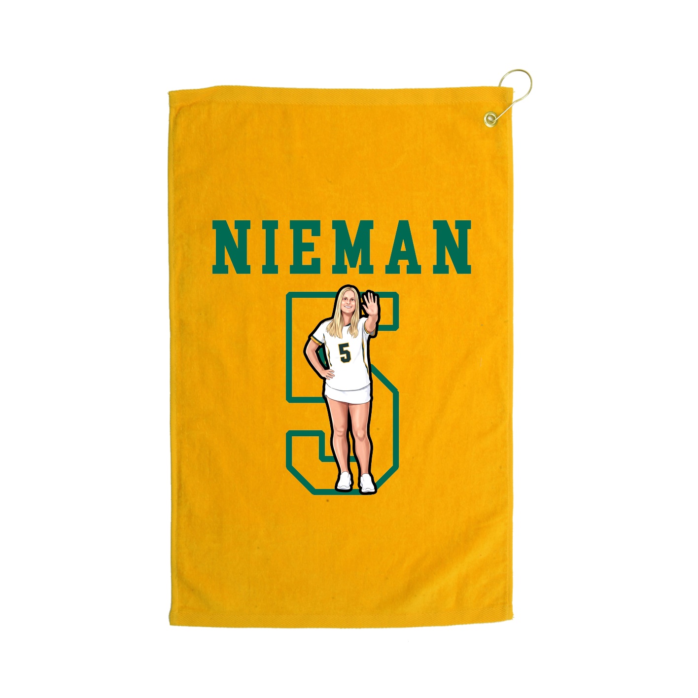 Golf Towel — Shirsey in Gold