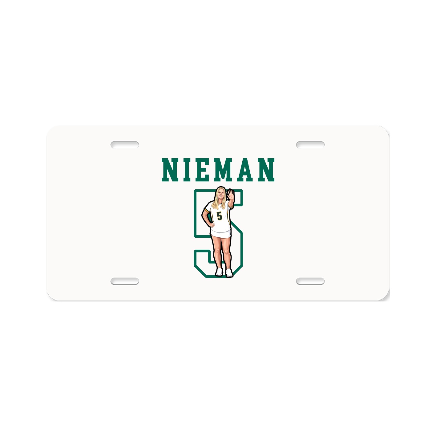 License Plate — Shirsey in Classic