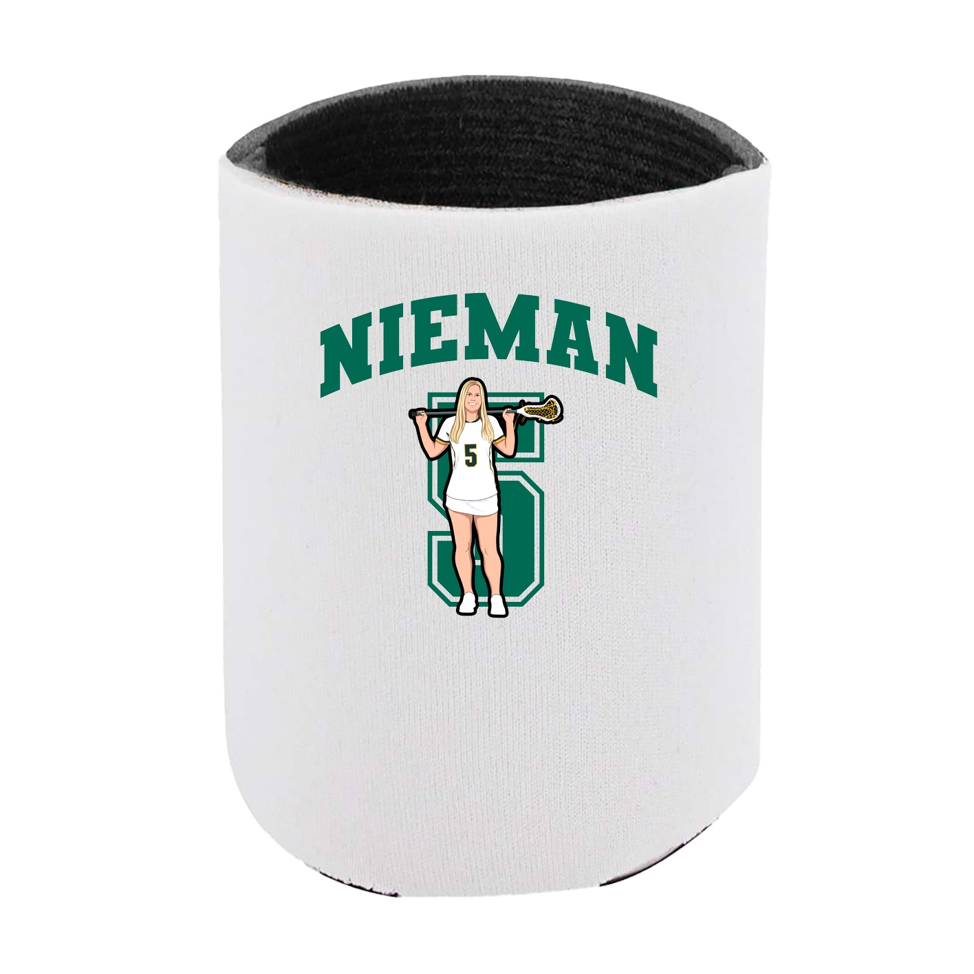 Can Holder — Number in White