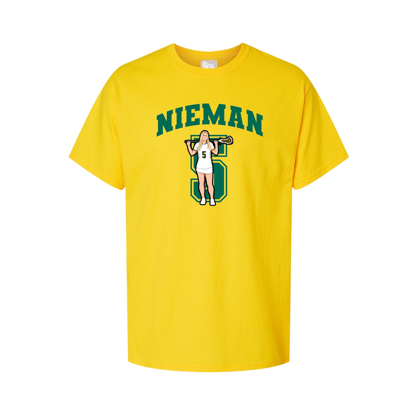 Tee — Number in Gold