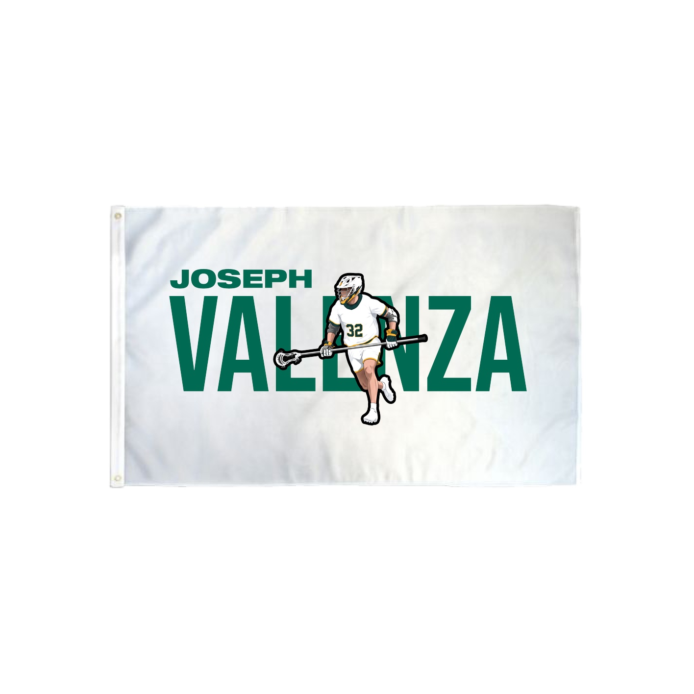 3x5 Flag — Player Name in Classic