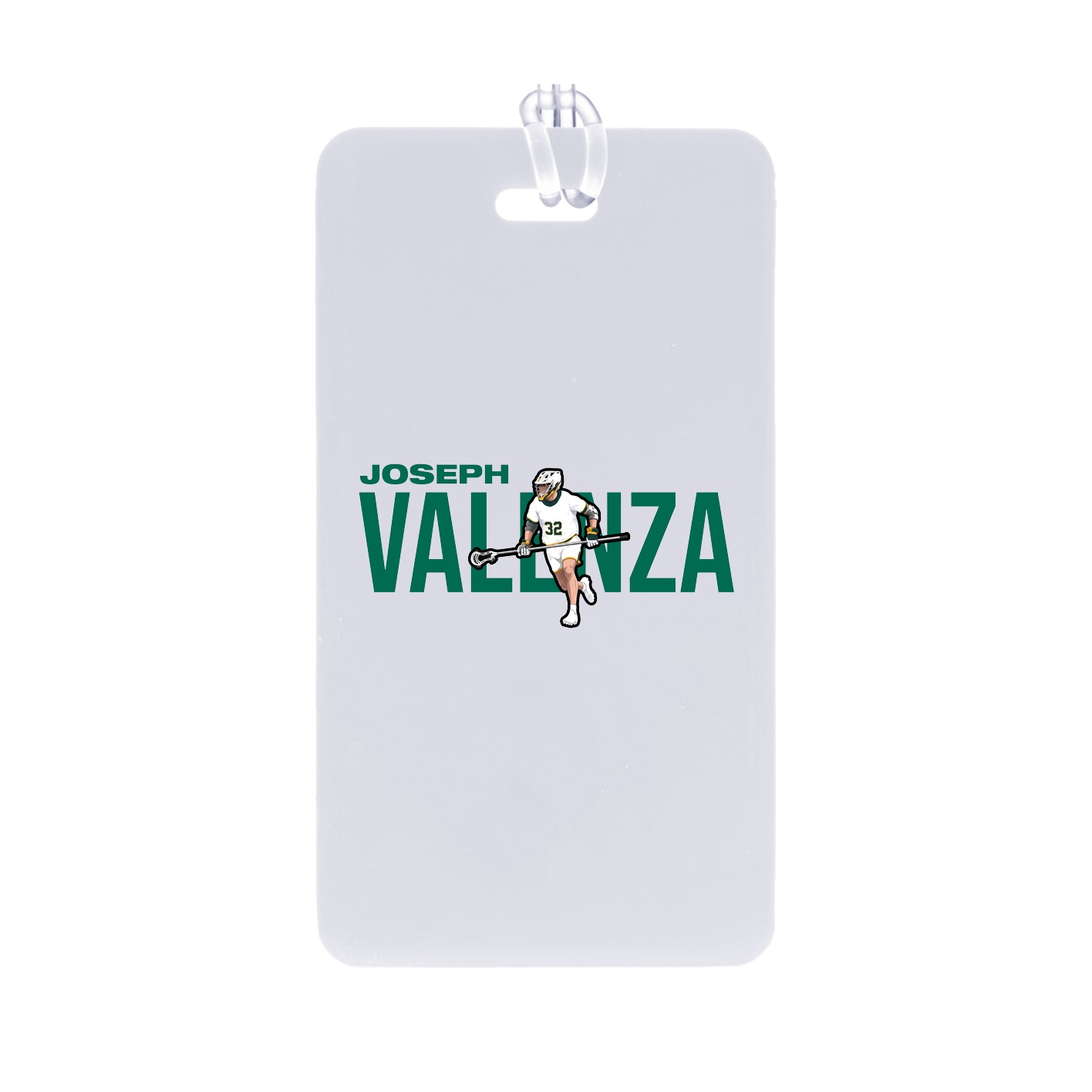 Bag Tag — Player Name in Classic