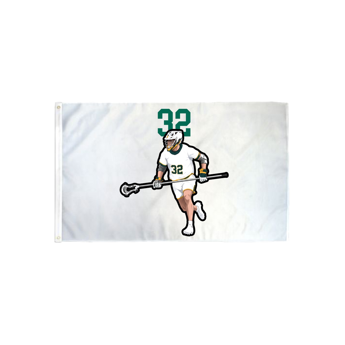 3x5 Flag — Number Top in Classic