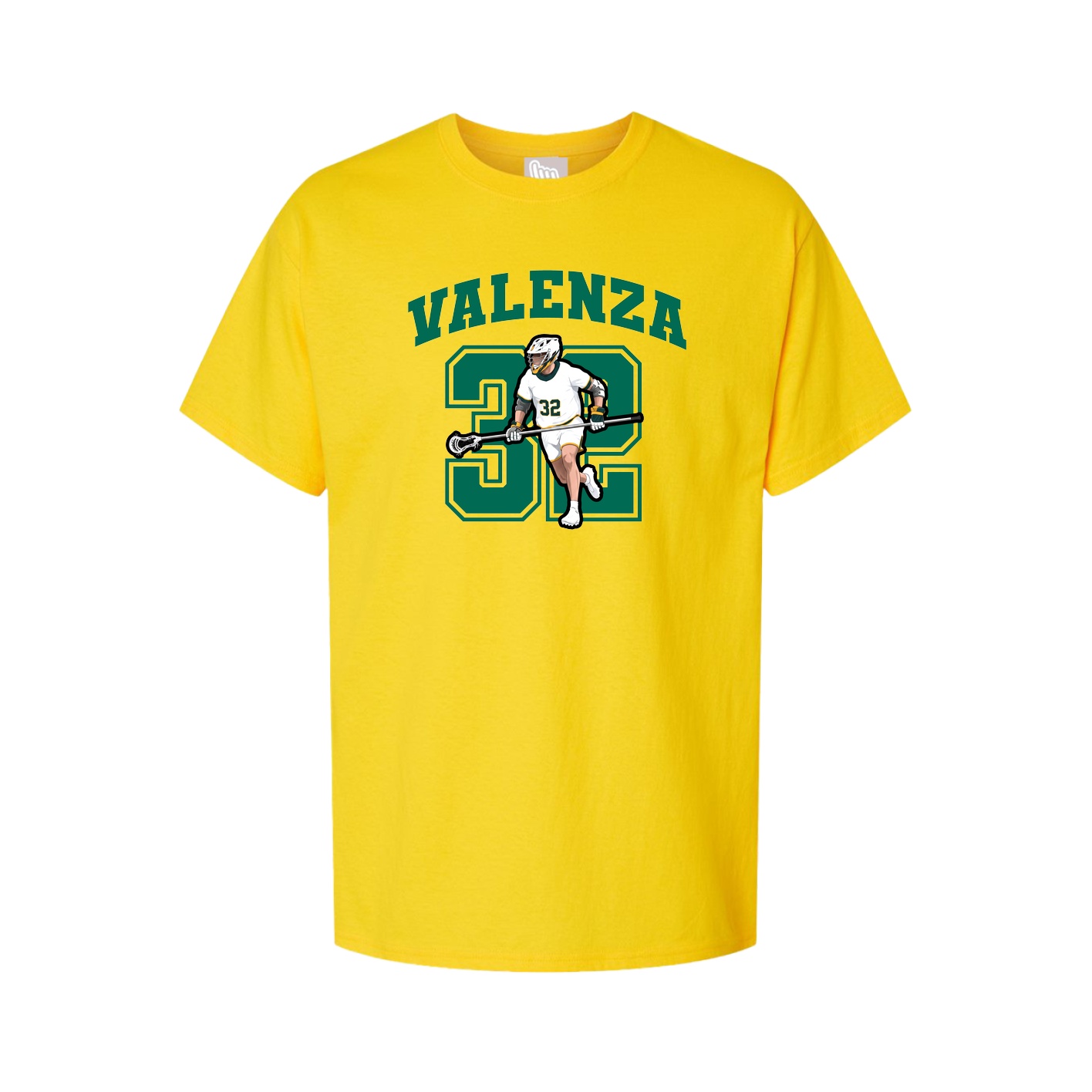 Youth Tee — Number in Gold