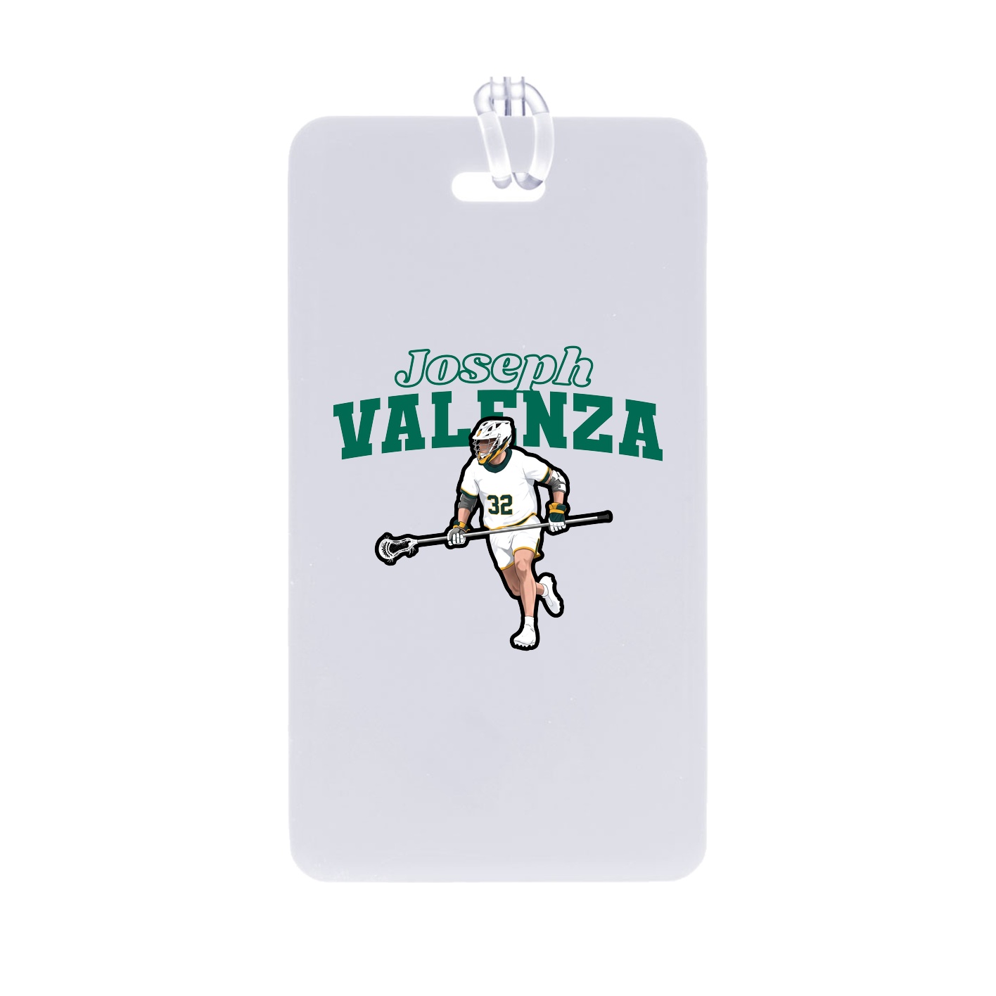 Bag Tag — Name Arch in Classic