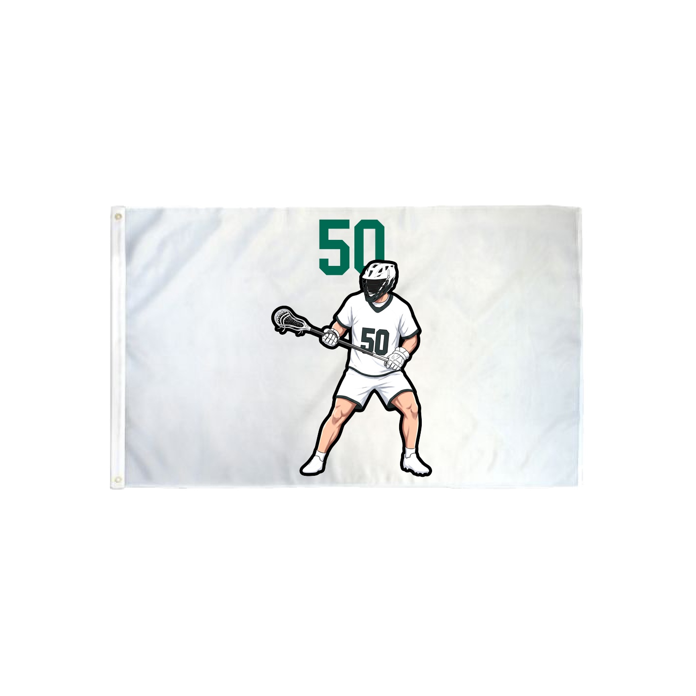 3x5 Flag — Number Top in Classic