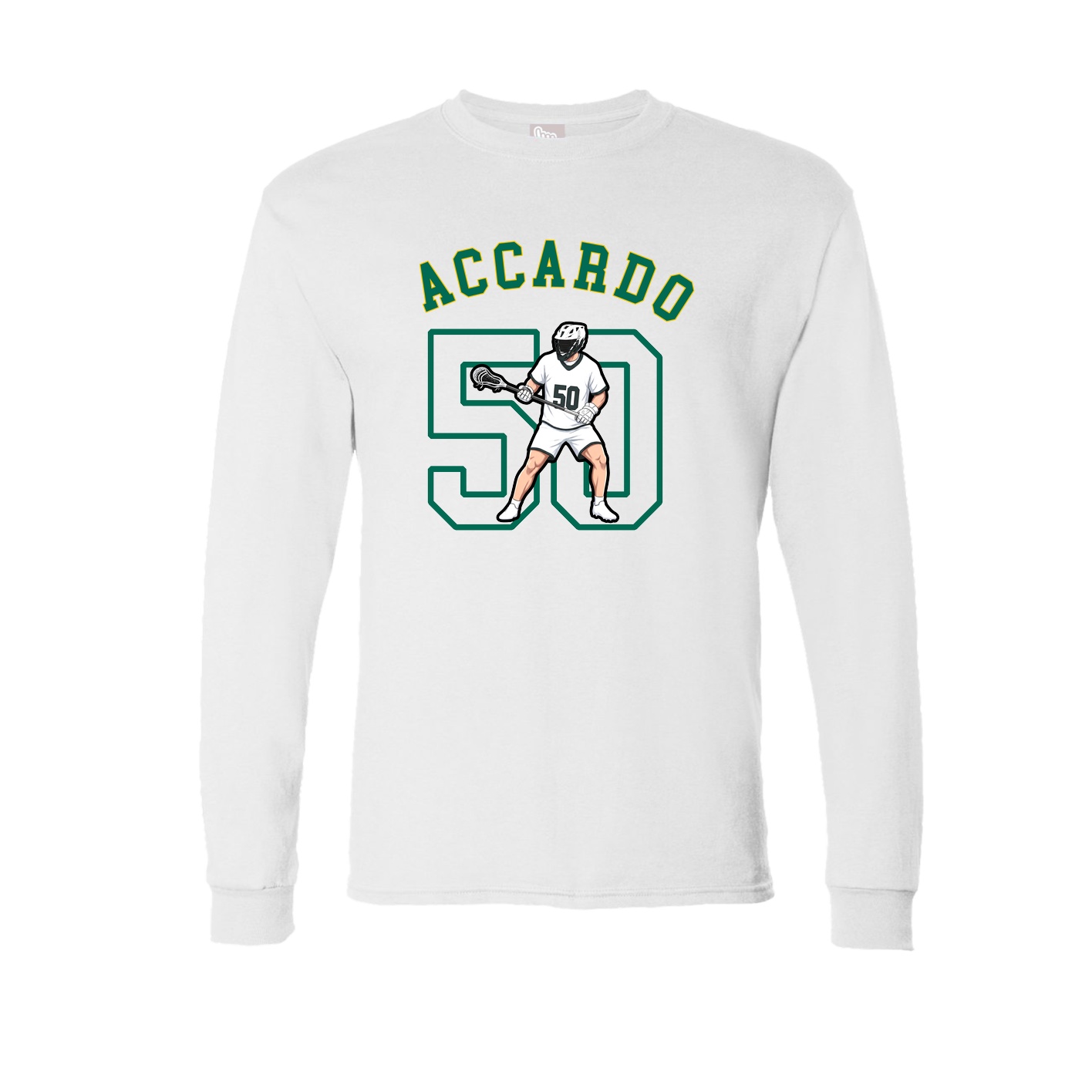 Long Sleeve Tee — Shirsey Arch in White