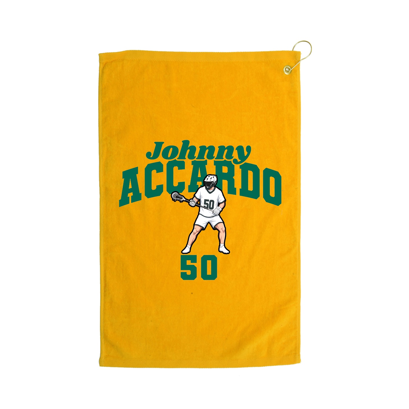 Golf Towel — Signature Arch in Gold
