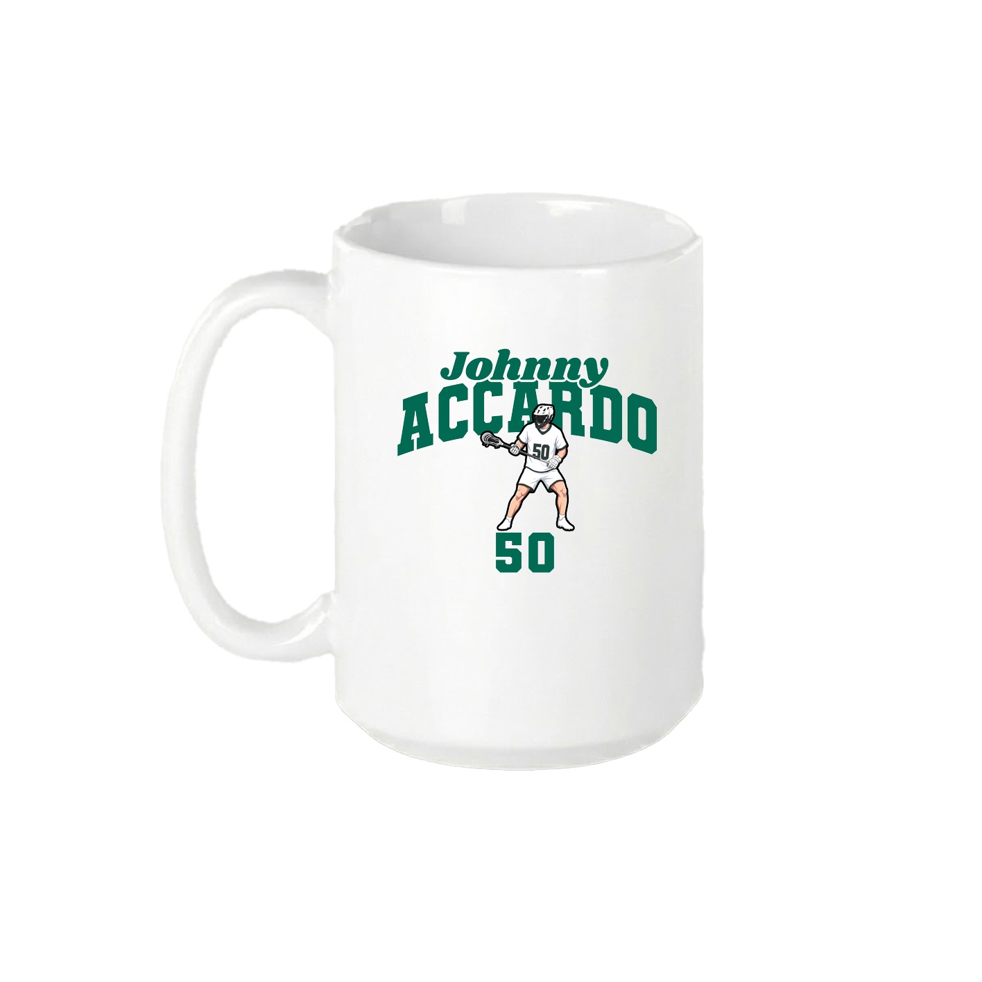 15oz Coffee Mug — Signature Arch in White