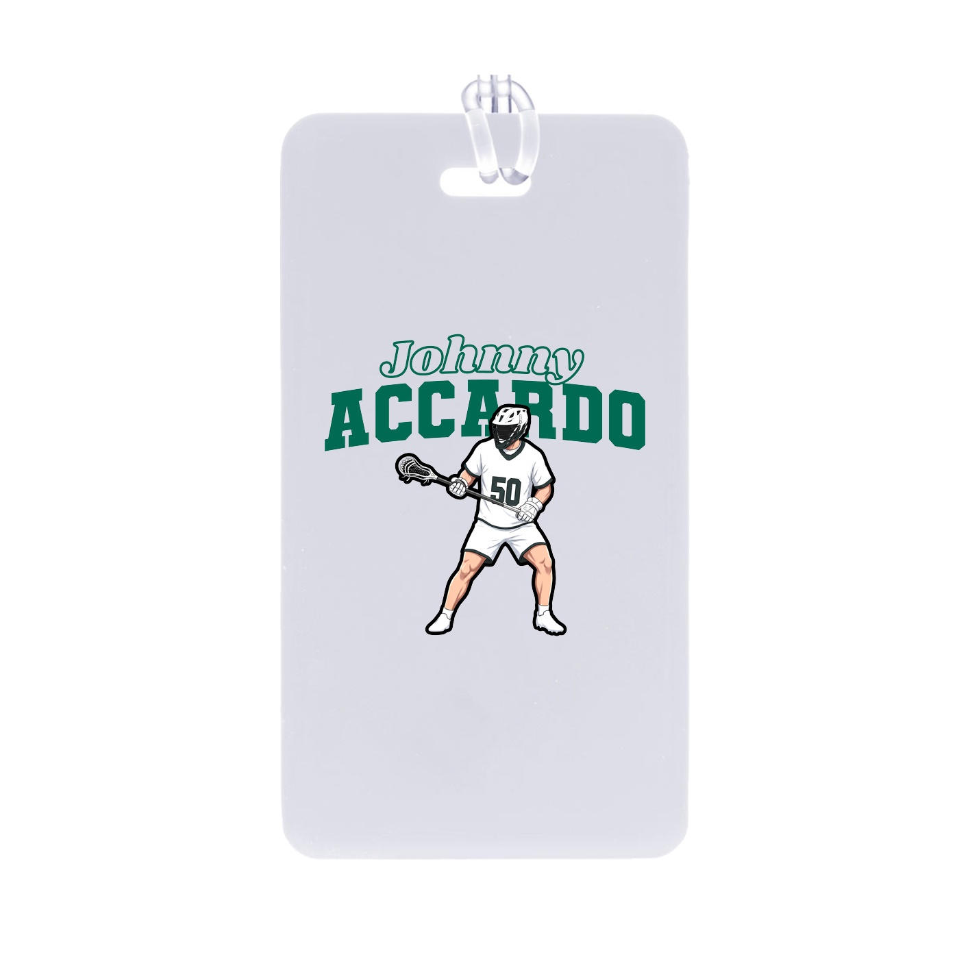 Bag Tag — Name Arch in Classic