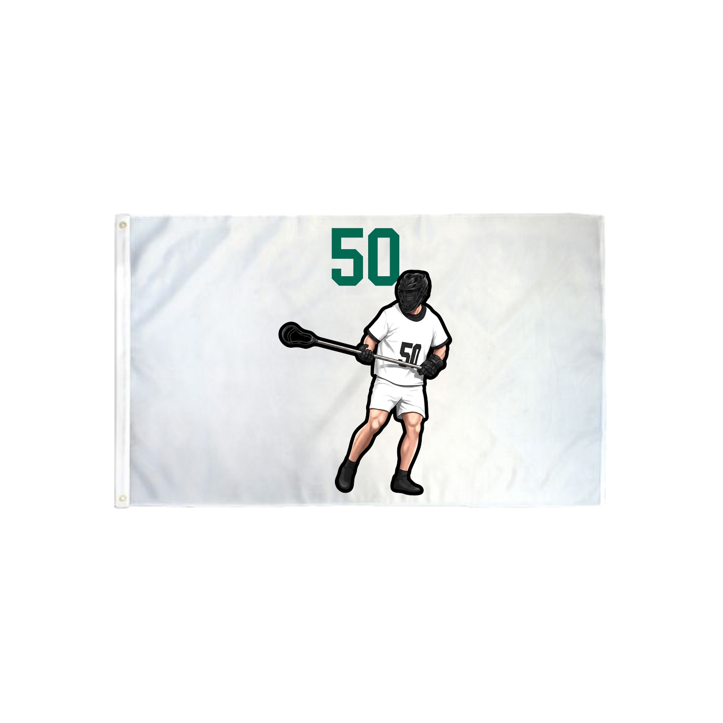 3x5 Flag — Number Top in Classic