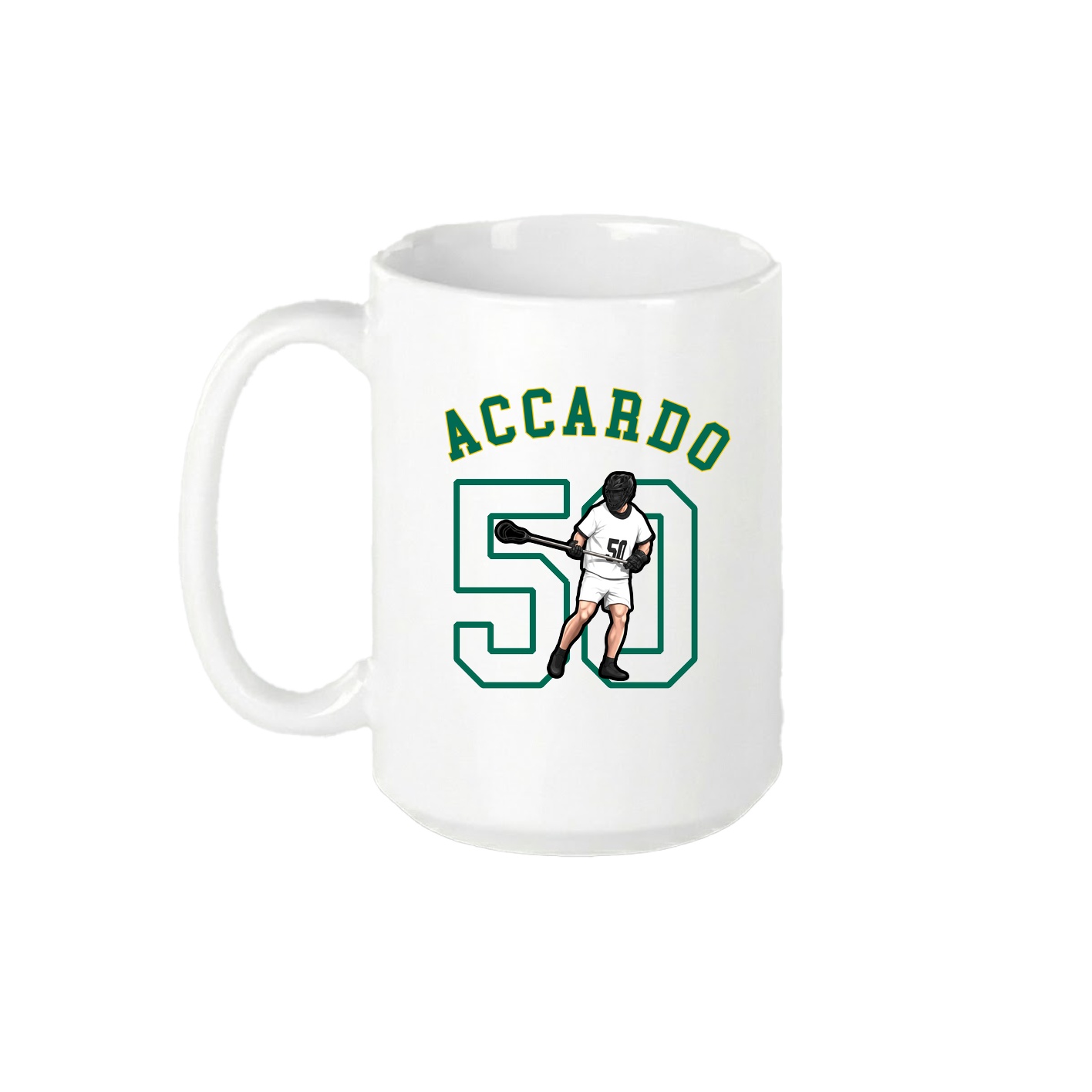 15oz Coffee Mug — Shirsey Arch in White