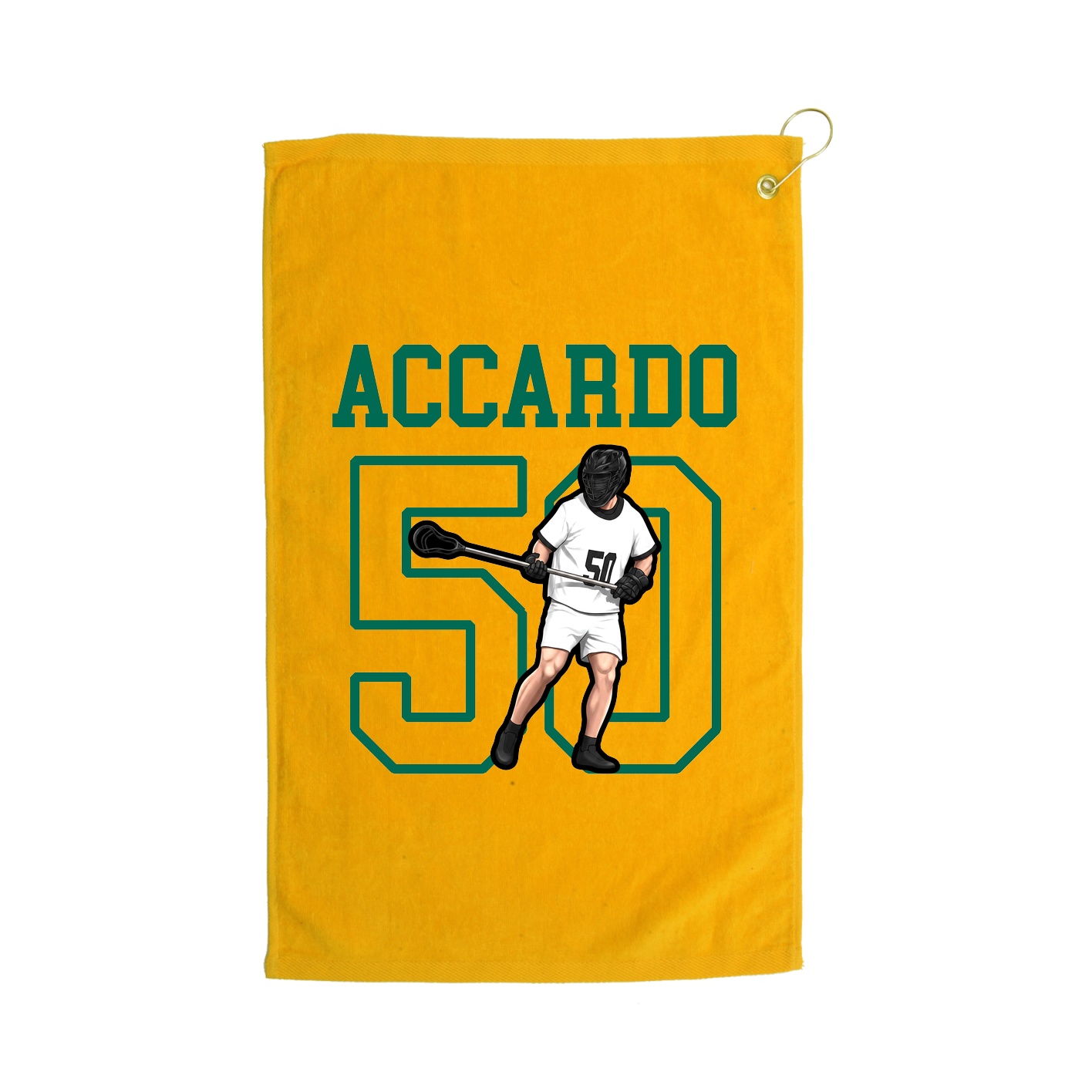 Golf Towel — Shirsey in Gold