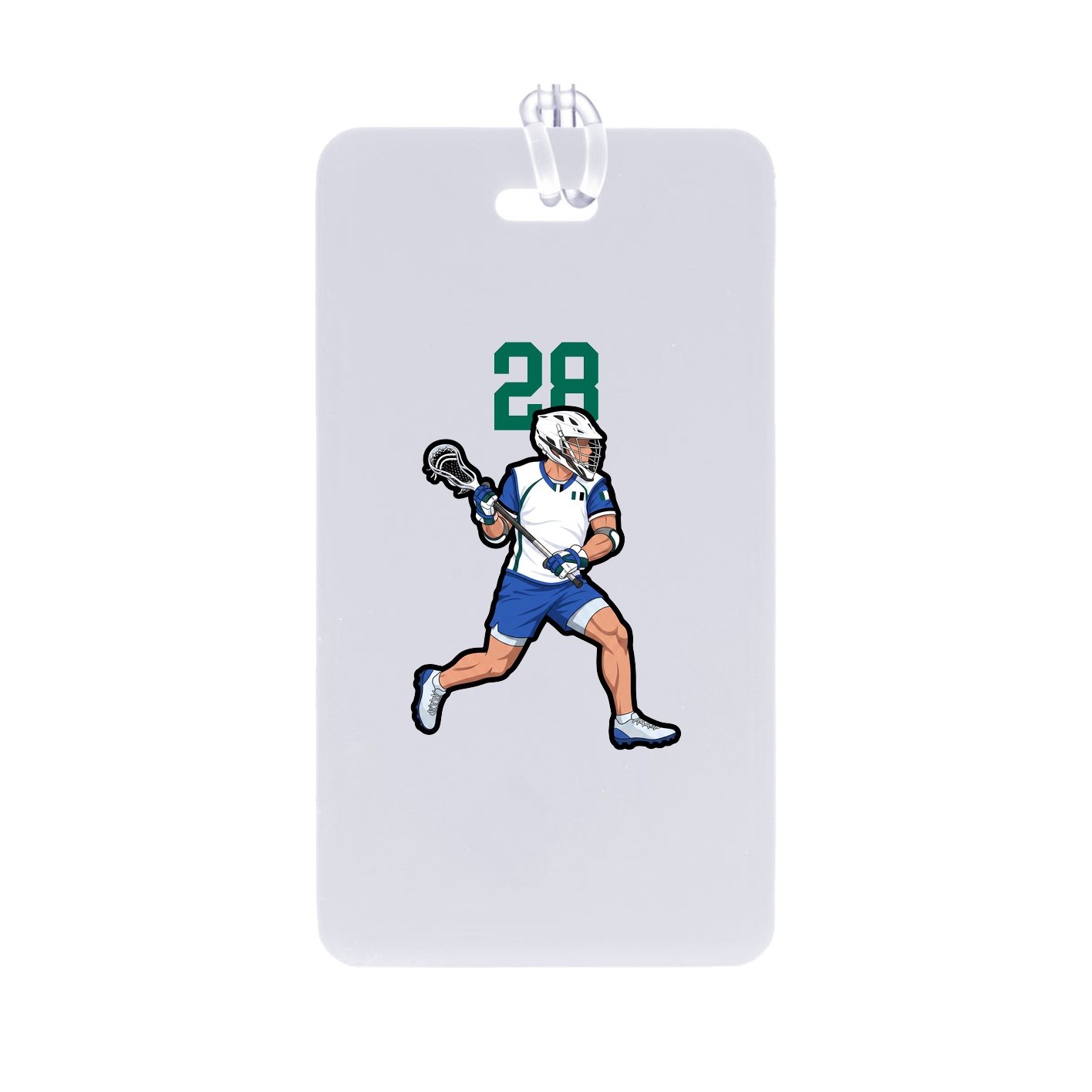 Bag Tag — Number Top in Classic
