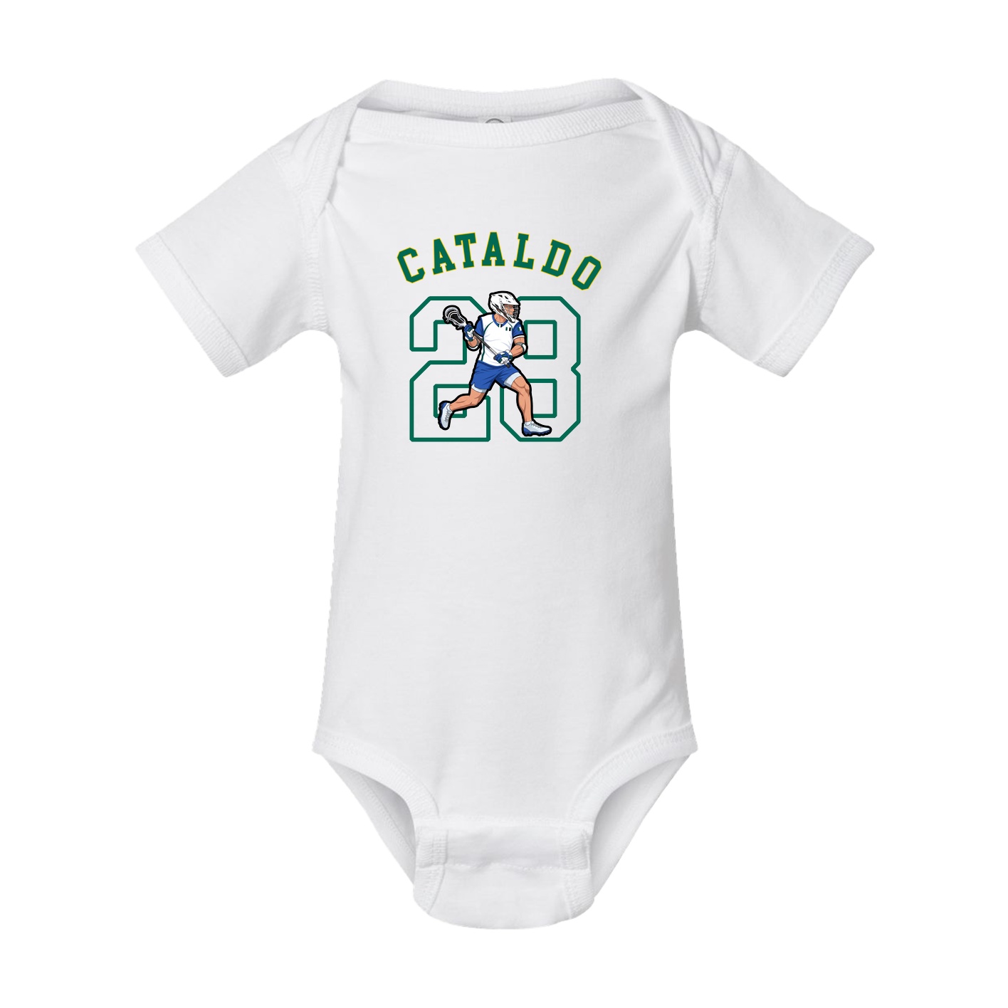 Baby Onesie — Shirsey Arch in White