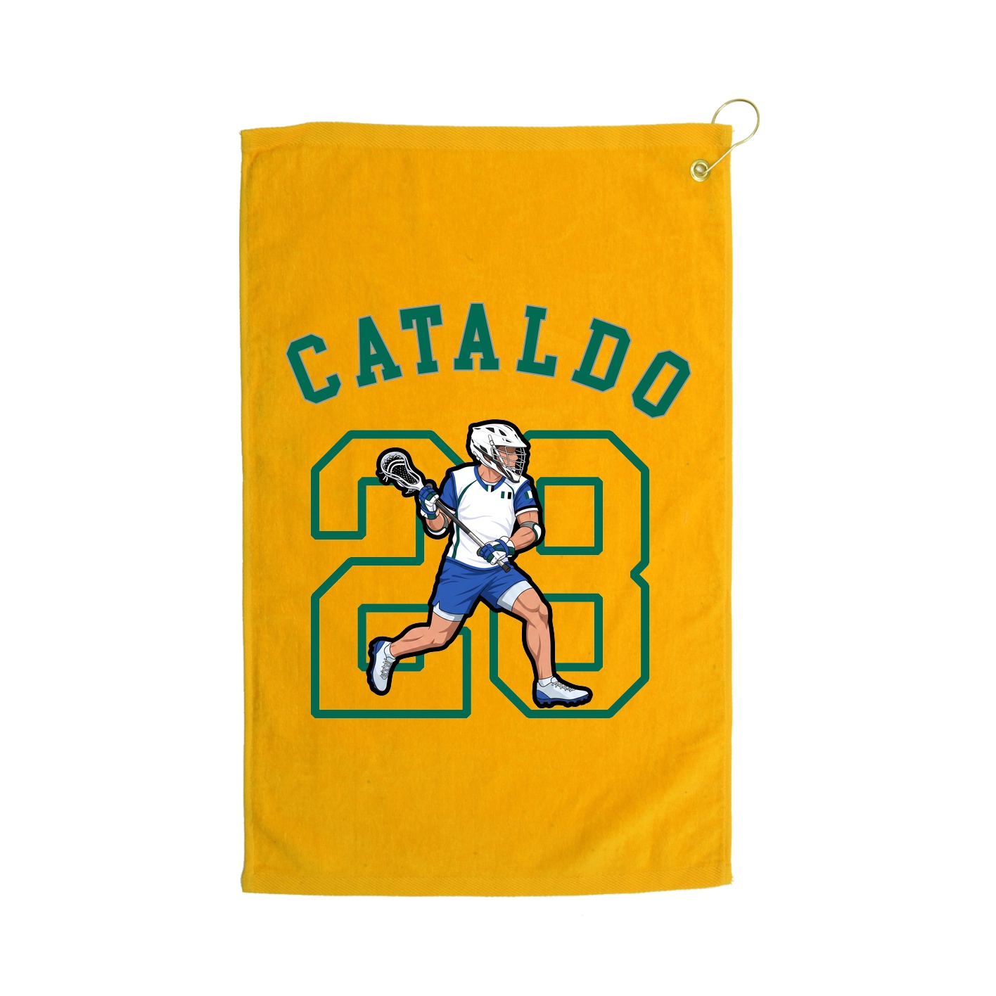 Golf Towel — Shirsey Arch in Gold