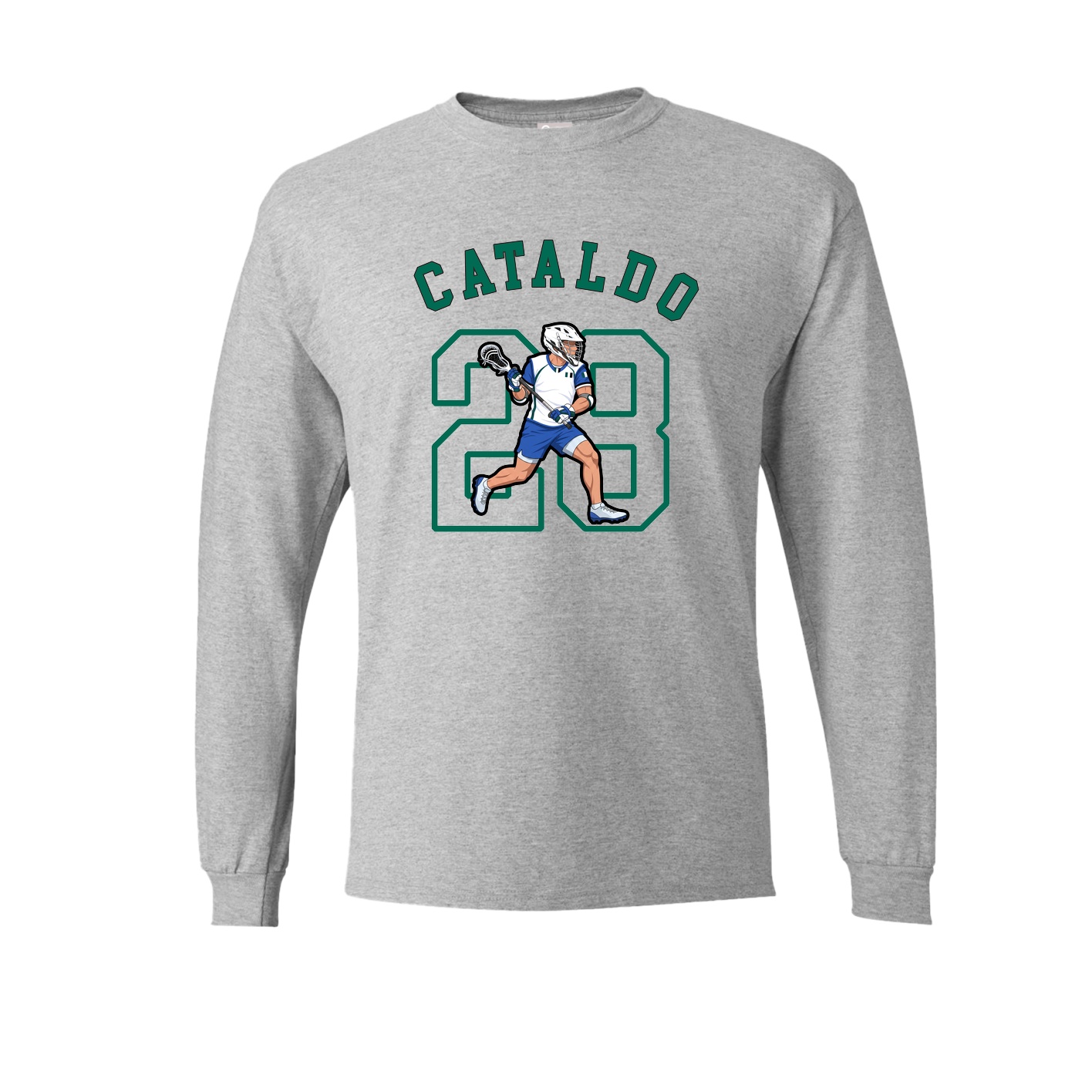 Long Sleeve Tee — Shirsey Arch in Grey