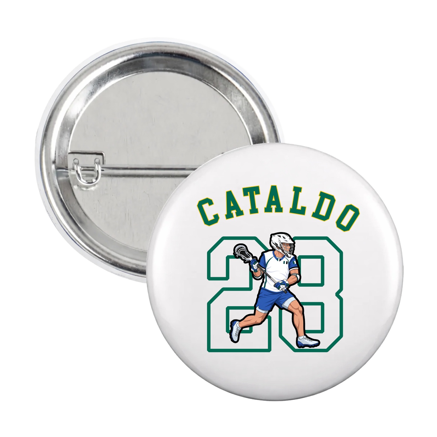 Game Day Button — Shirsey Arch in White