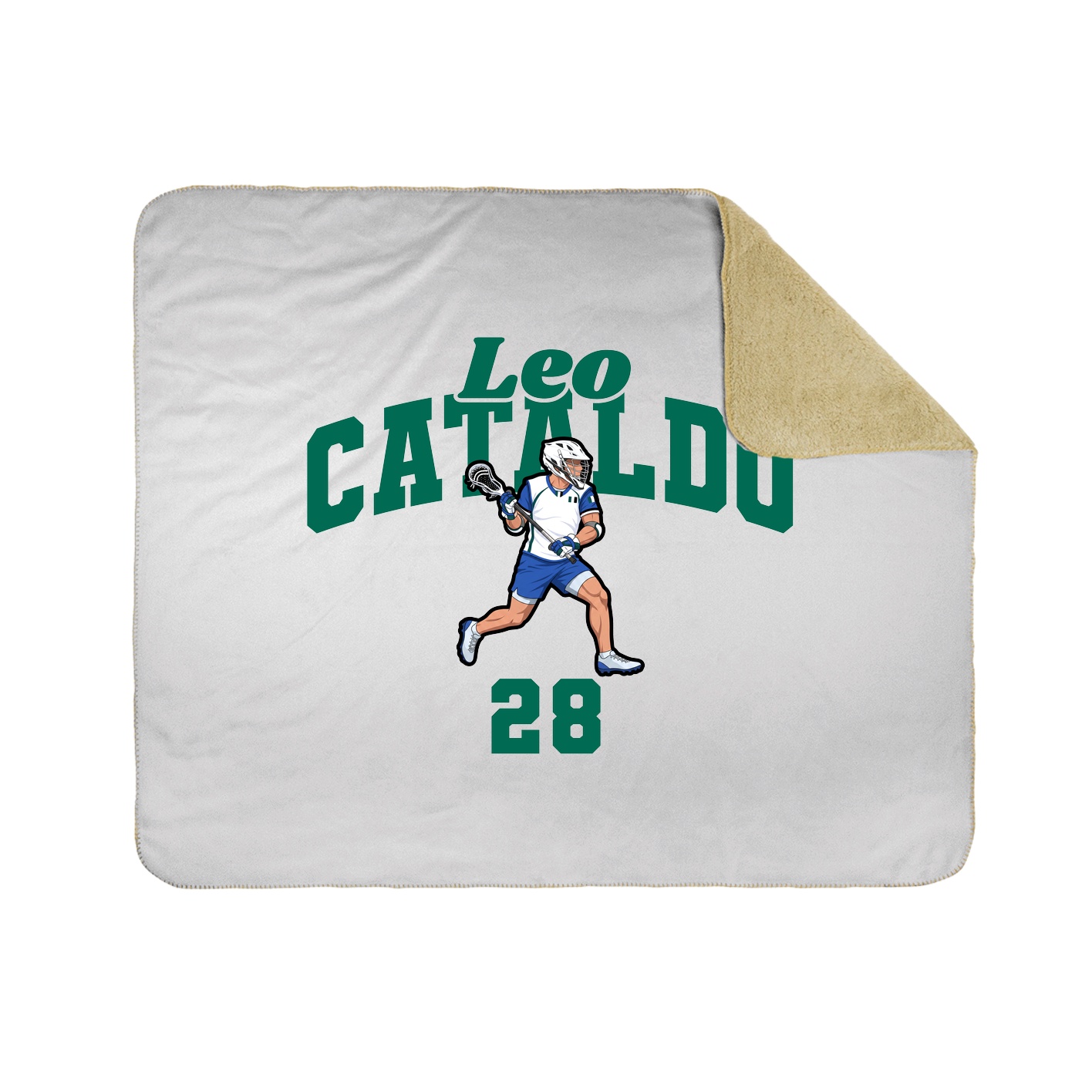 Throw Blanket — Signature Arch in White