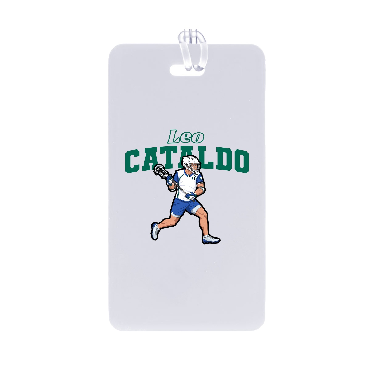 Bag Tag — Name Arch in Classic