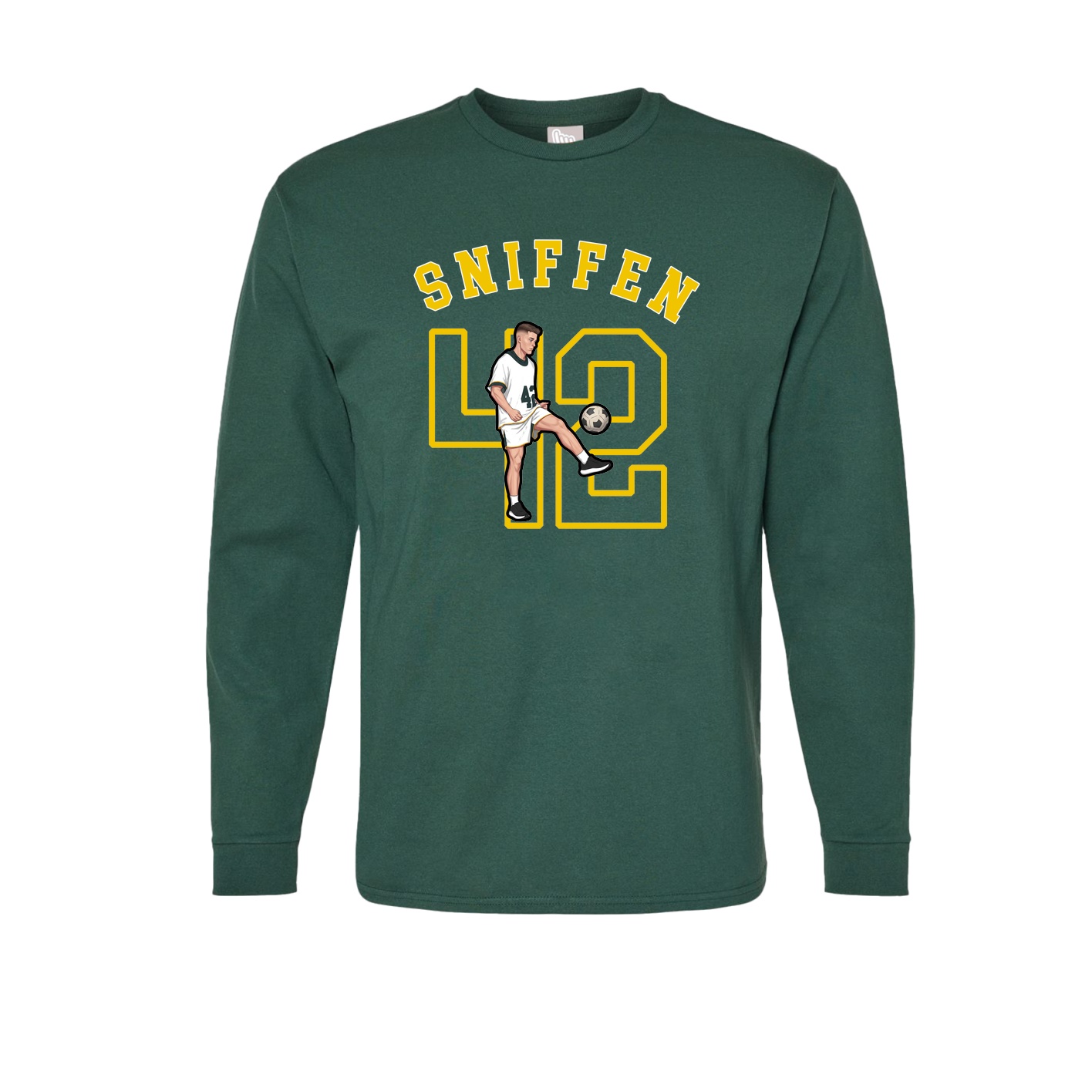 Long Sleeve Tee — Shirsey Arch in Green
