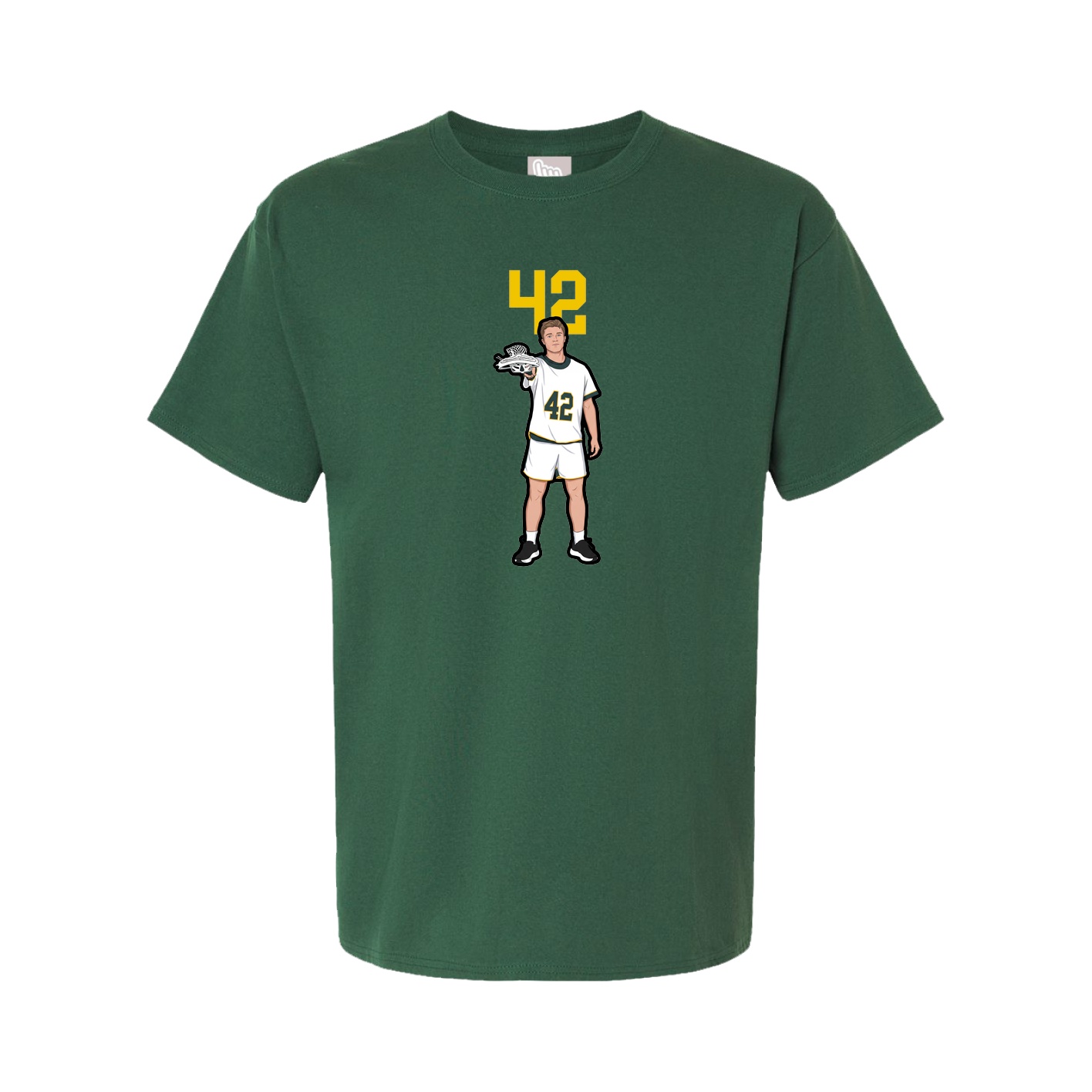 Tee — Number Top in Green