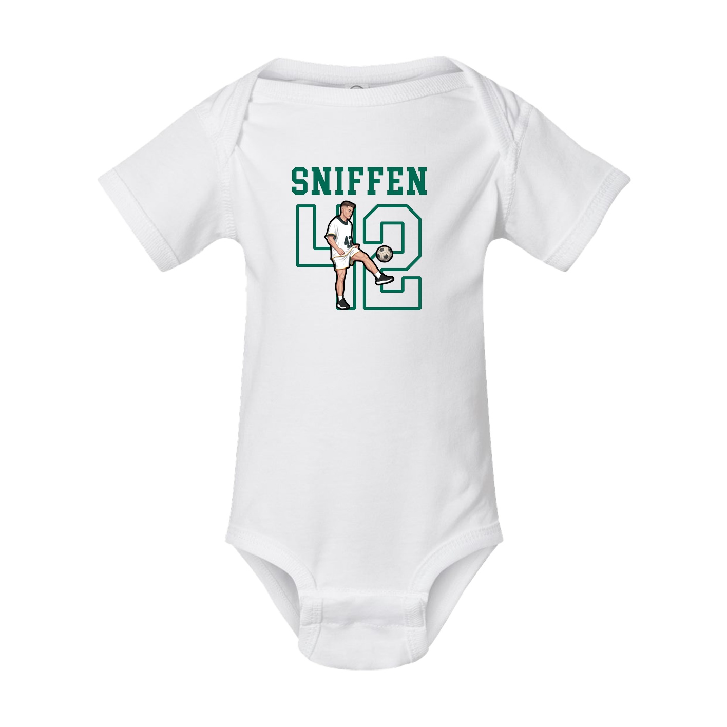 Baby Onesie — Shirsey in White