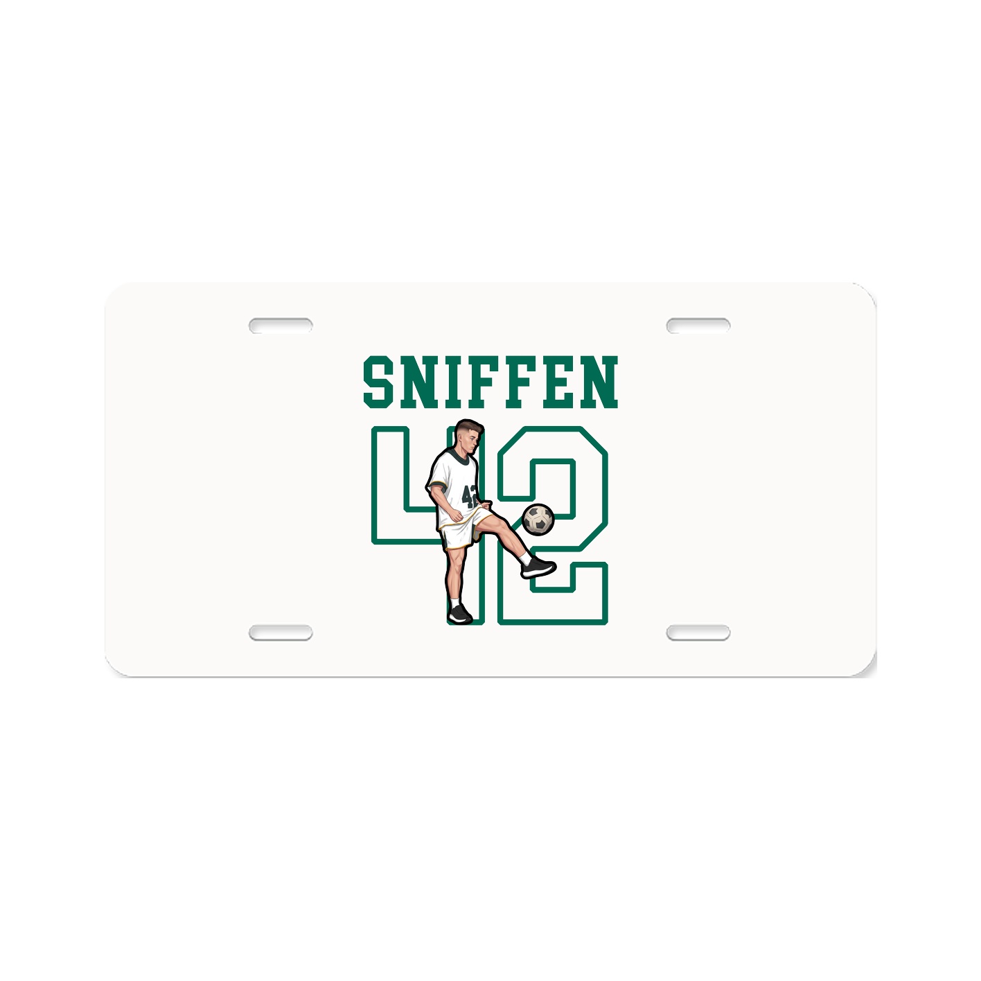 License Plate — Shirsey in Classic