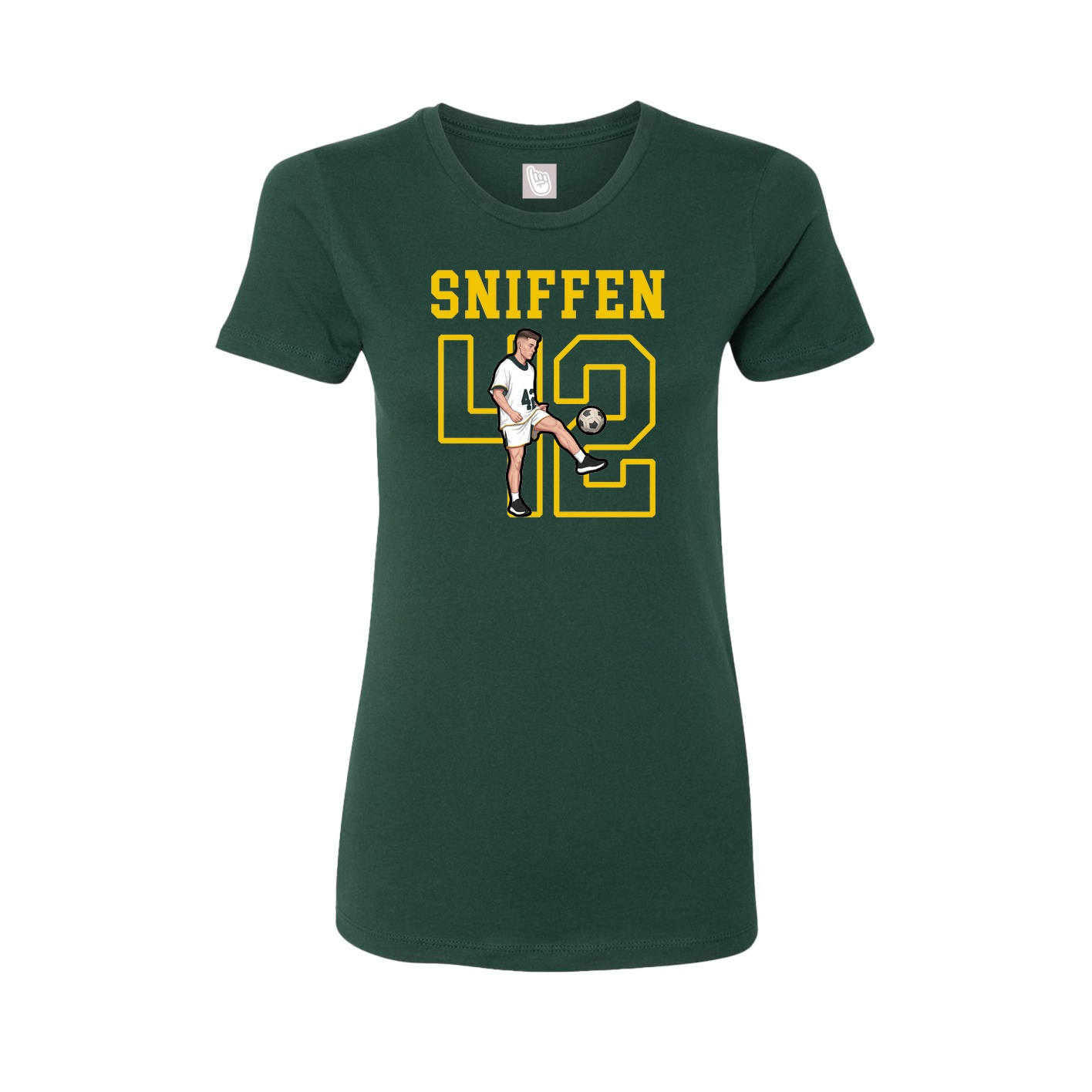 Fitted Women's Tee — Shirsey in Green