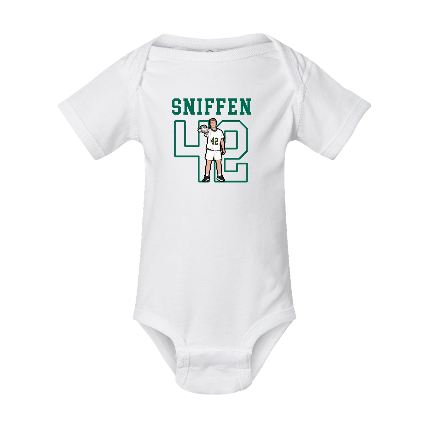 Baby Onesie — Shirsey in White