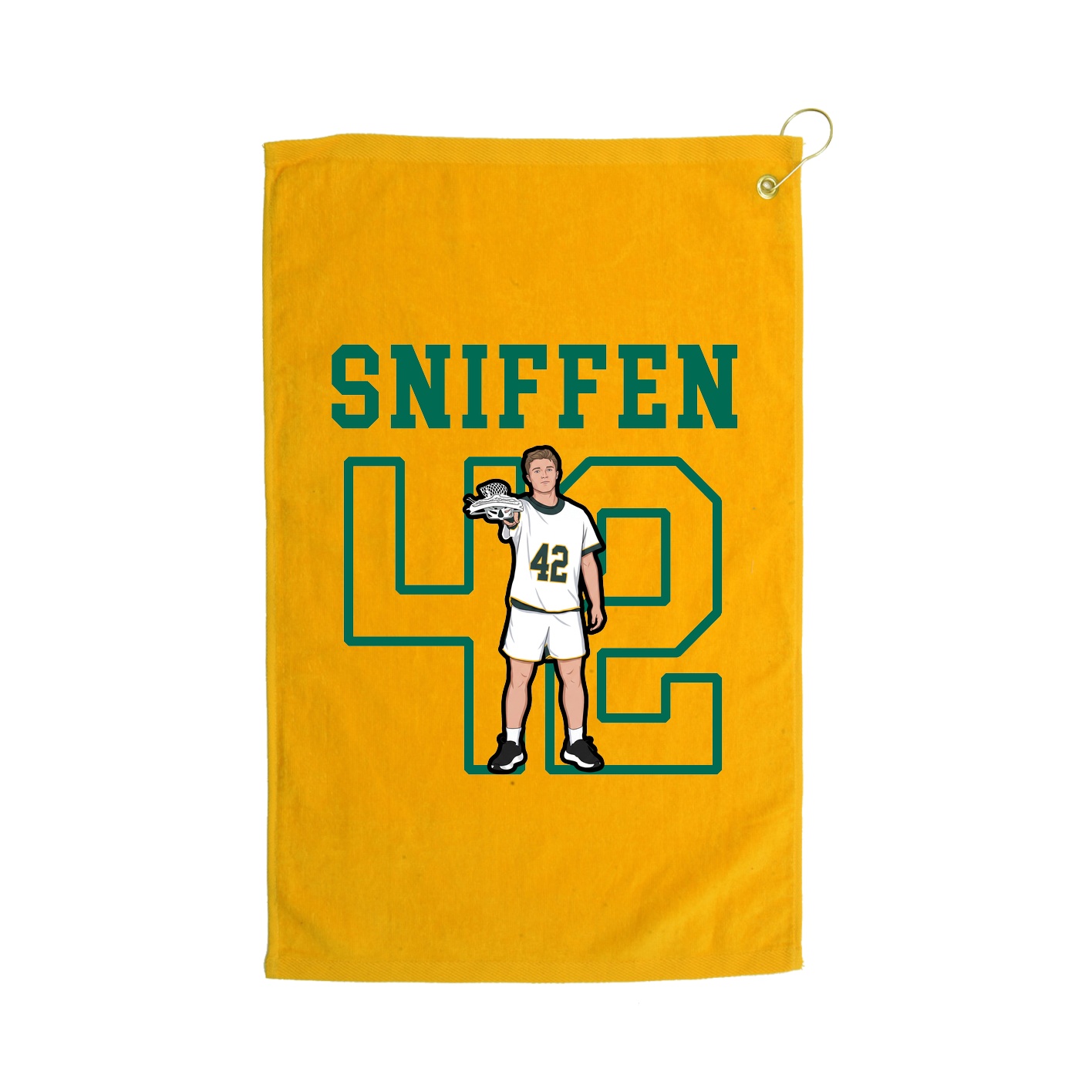 Golf Towel — Shirsey in Gold