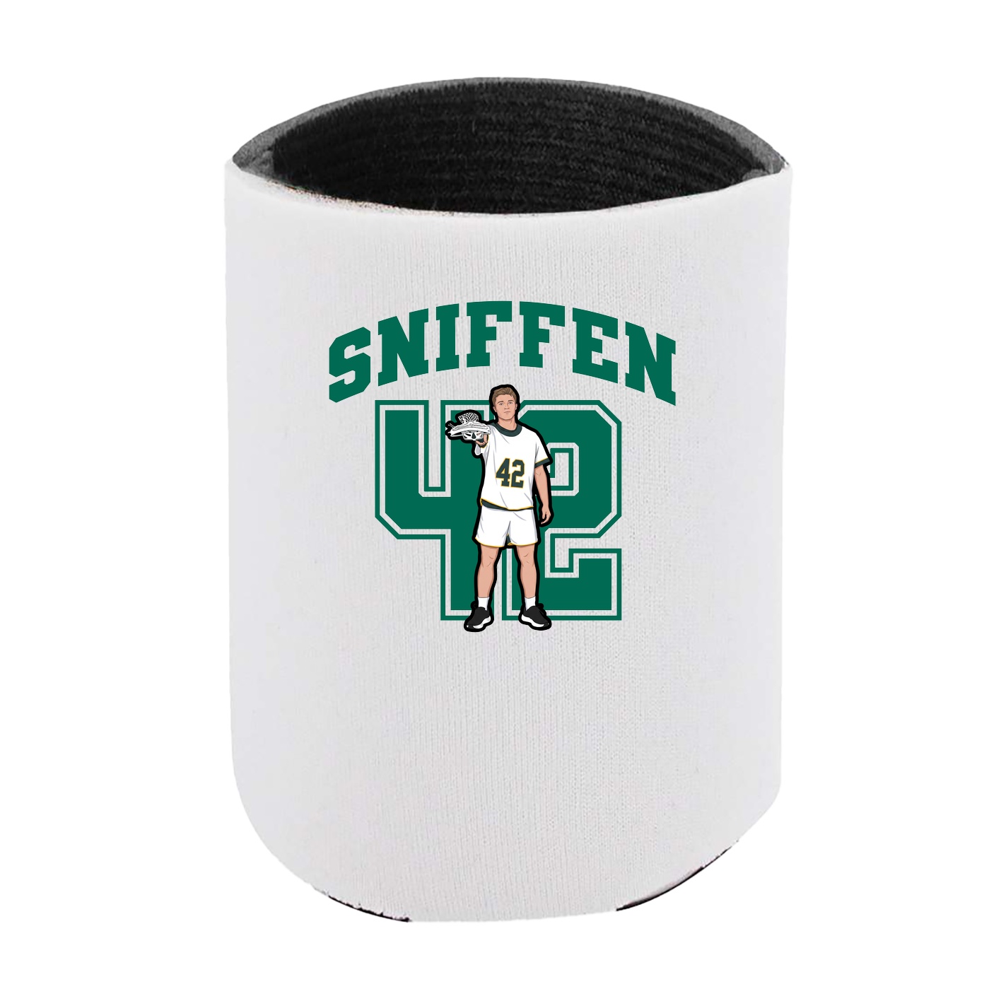 Can Holder — Number in White