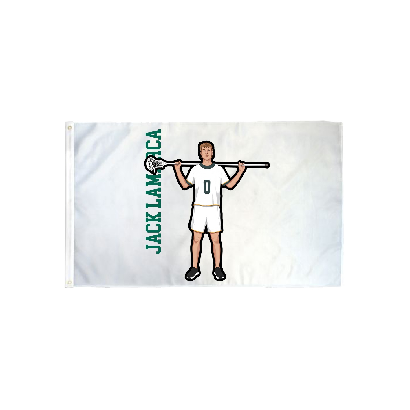 3x5 Flag — Name Vertical in Classic