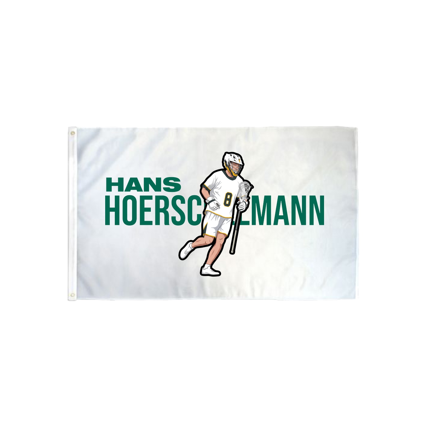3x5 Flag — Player Name in Classic