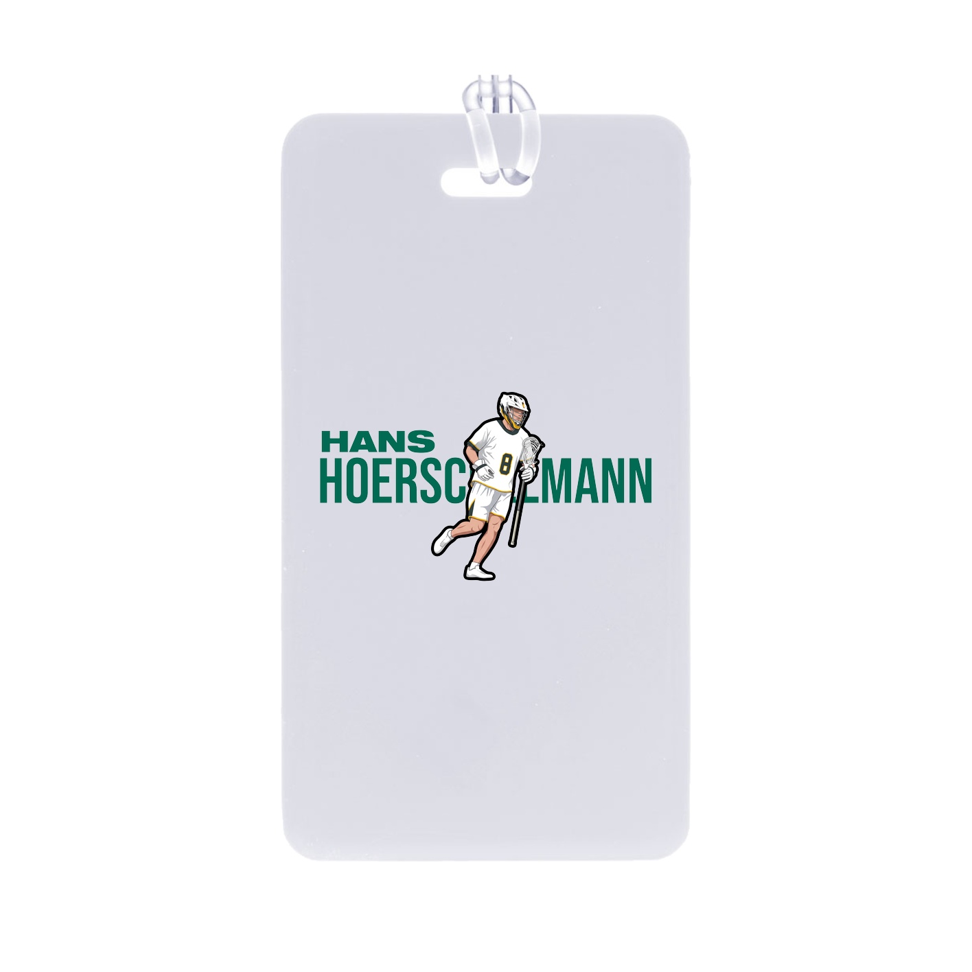 Bag Tag — Player Name in Classic