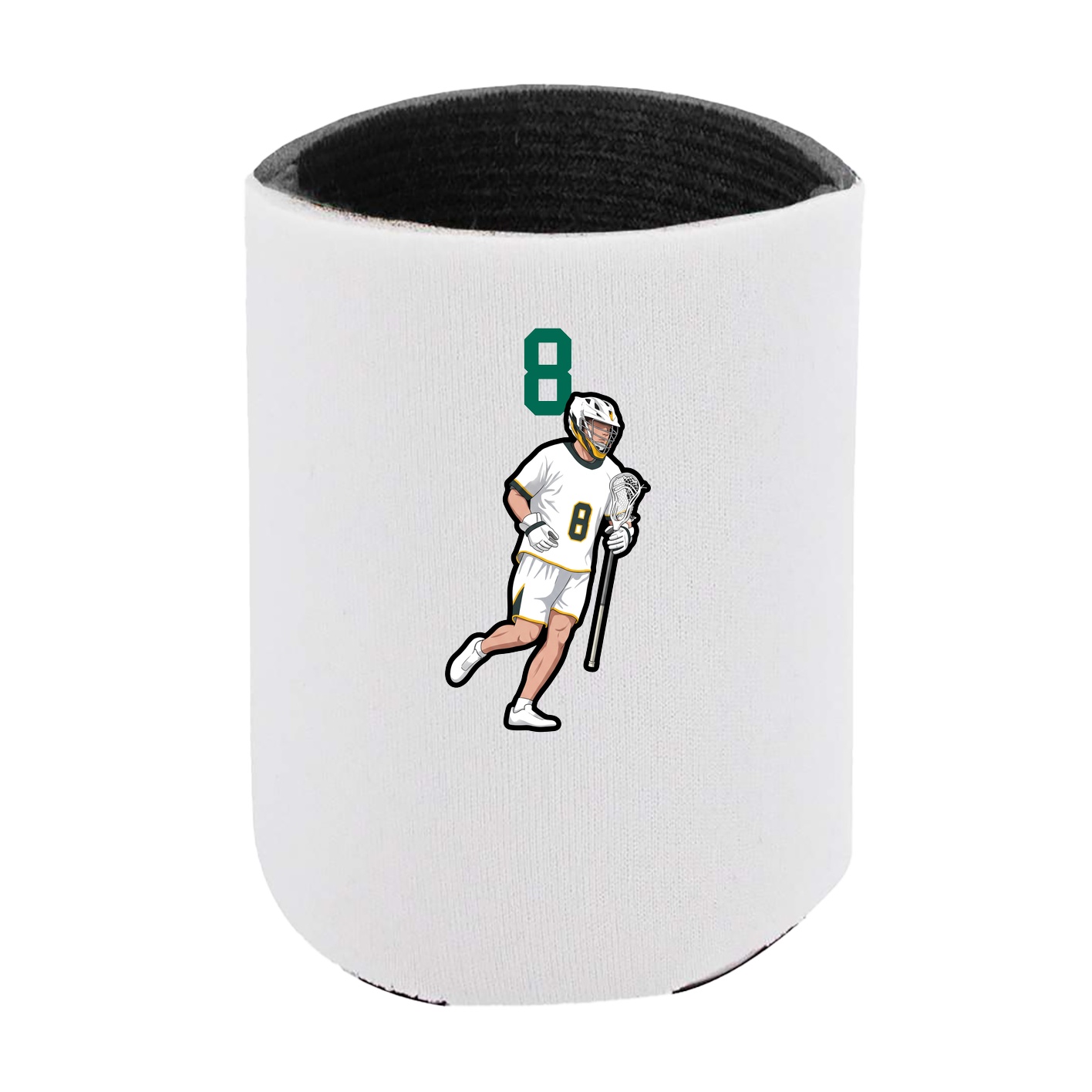 Can Holder — Number Top in White