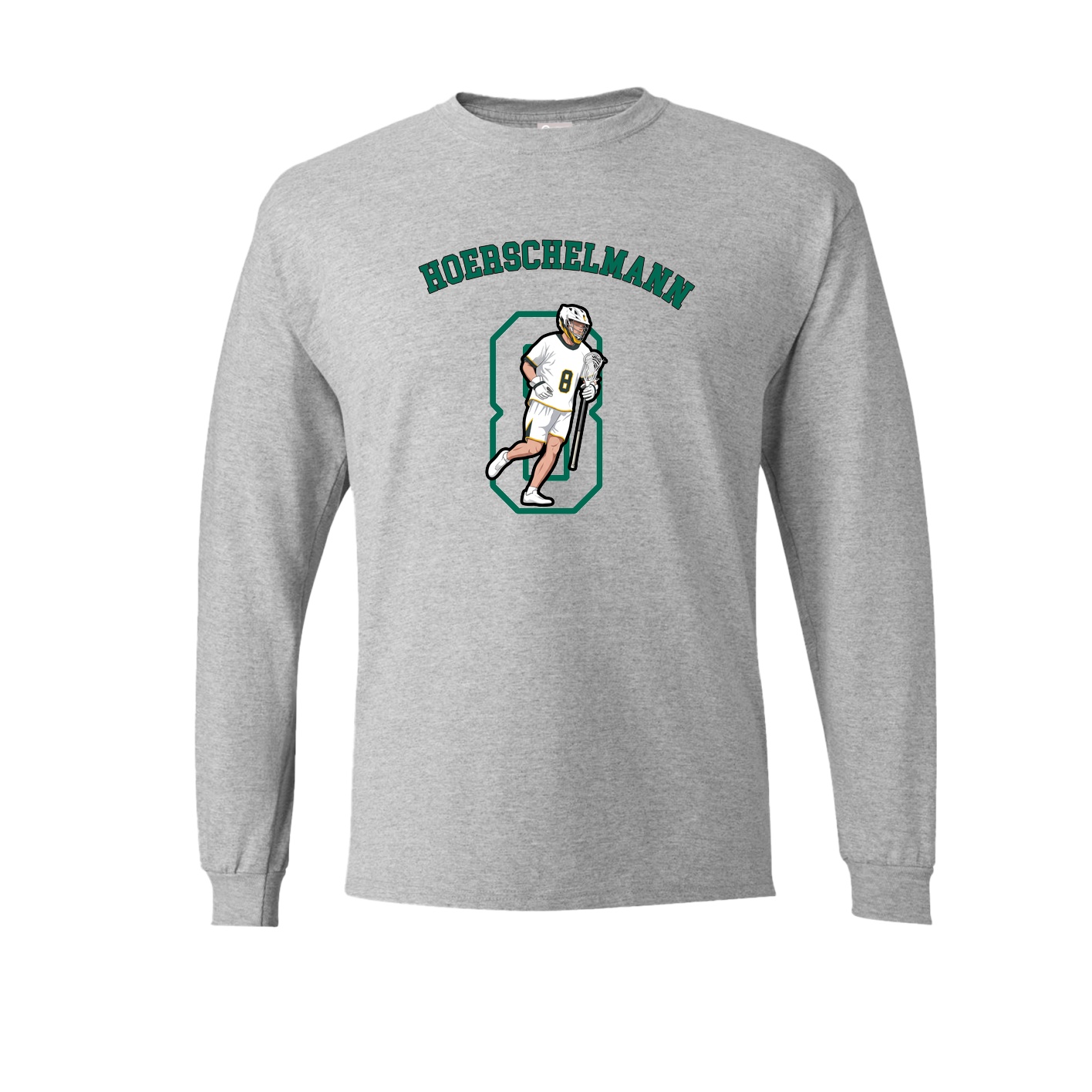 Long Sleeve Tee — Shirsey Arch in Grey