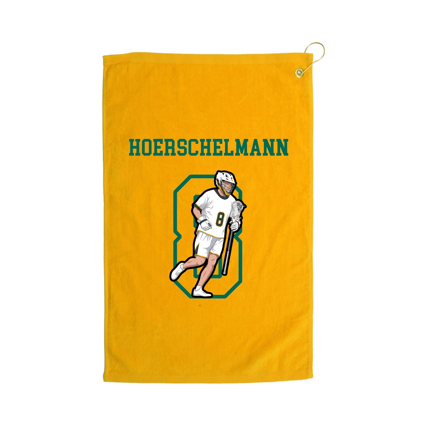 Golf Towel — Shirsey in Gold