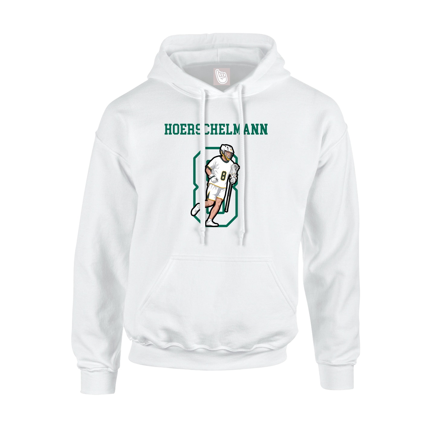 Youth Hoodie — Shirsey in White